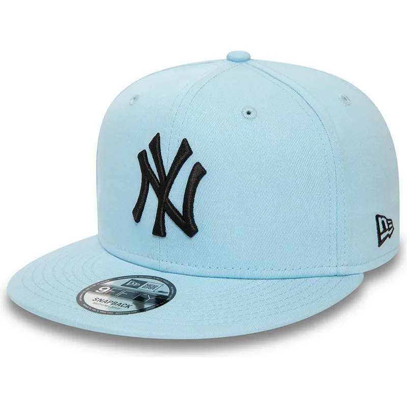 cappelli-piatta-blu-snapback-claro-negro-9fifty-league-essential-dei-new-york-yankees-mlb-di-new-era