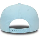 cappellino-snapback-piatto-azzurro-con-logo-nero-9fifty-league-essential-dei-new-york-yankees-mlb-di-new-era