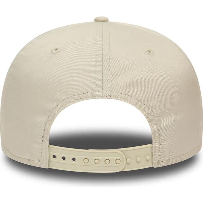 cappelli-piatta-beige-snapback-negro-9fifty-league-essential-dei-new-york-yankees-mlb-di-new-era
