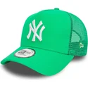 cappelli-curva-verde-snapback-a-frame-league-essential-dei-new-york-yankees-mlb-di-new-era
