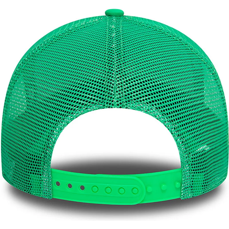 cappelli-curva-verde-snapback-a-frame-league-essential-dei-new-york-yankees-mlb-di-new-era