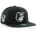 cappellino-visiera-piatta-nero-snapback-con-logo-di-mascotte-di-baltimore-orioles-mlb-sure-shot-di-47-brand