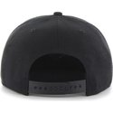 cappellino-visiera-piatta-nero-snapback-con-logo-nero-di-chicago-white-sox-mlb-sure-shot-di-47-brand