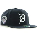 cappelli-piatta-blu-marino-snapback-dei-detroit-tigers-mlb-di-47-brand