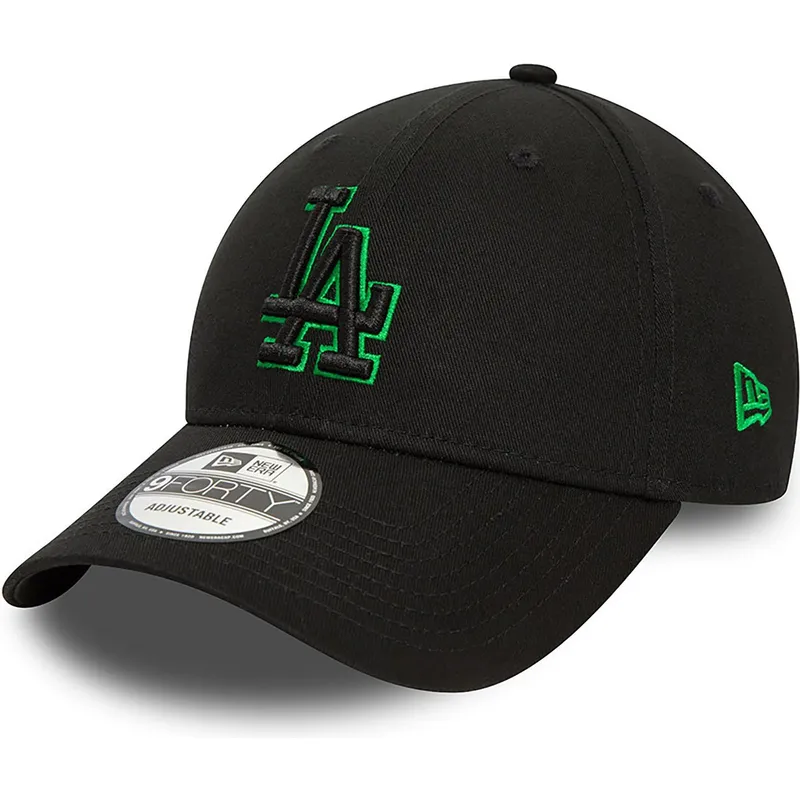 cappelli-curva-nero-cinghia-regolabile-9forty-team-outline-dei-los-angeles-dodgers-mlb-di-new-era cappelli-curva-nero-cinghia-regolabile-9forty-team-outline-dei-los-angeles-dodgers-mlb-di-new-era