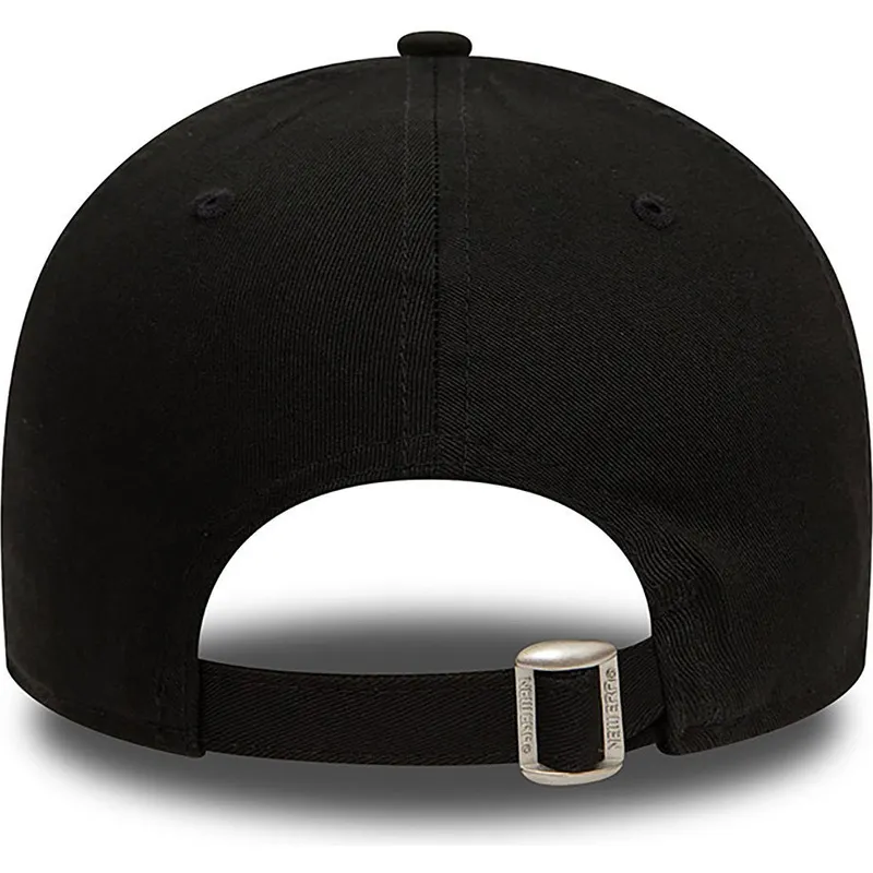 cappelli-curva-nero-cinghia-regolabile-9forty-team-outline-dei-new-york-yankees-mlb-di-new-era