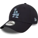 cappellino-visiera-curva-blu-marino-regolabile-9forty-animal-infill-di-los-angeles-dodgers-mlb-di-new-era