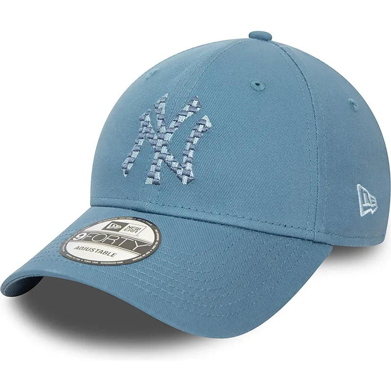 cappelli-curva-blu-cinghia-regolabile-9forty-seasonal-infill-dei-new-york-yankees-mlb-di-new-era cappelli-curva-blu-cinghia-regolabile-9forty-seasonal-infill-dei-new-york-yankees-mlb-di-new-era