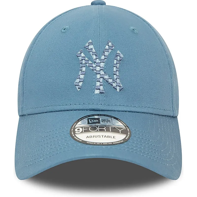 cappelli-curva-blu-cinghia-regolabile-9forty-seasonal-infill-dei-new-york-yankees-mlb-di-new-era cappelli-curva-blu-cinghia-regolabile-9forty-seasonal-infill-dei-new-york-yankees-mlb-di-new-era