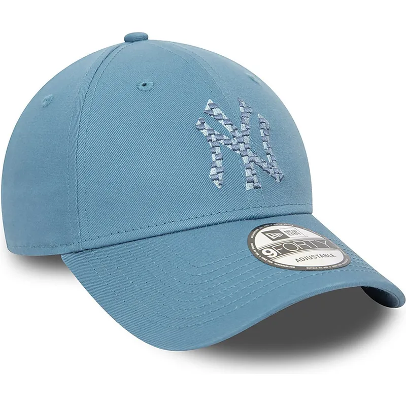 cappelli-curva-blu-cinghia-regolabile-9forty-seasonal-infill-dei-new-york-yankees-mlb-di-new-era cappelli-curva-blu-cinghia-regolabile-9forty-seasonal-infill-dei-new-york-yankees-mlb-di-new-era