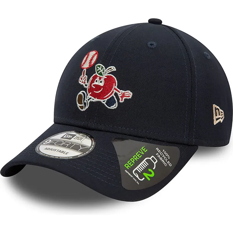 cappelli-curva-blu-marino-cinghia-regolabile-9forty-di-new-era