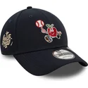 cappelli-curva-blu-marino-cinghia-regolabile-9forty-di-new-era