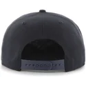 cappello-snapback-piatto-nero-con-logo-bianco-dei-los-angeles-dodgers-mlb-sure-shot-di-47-brand