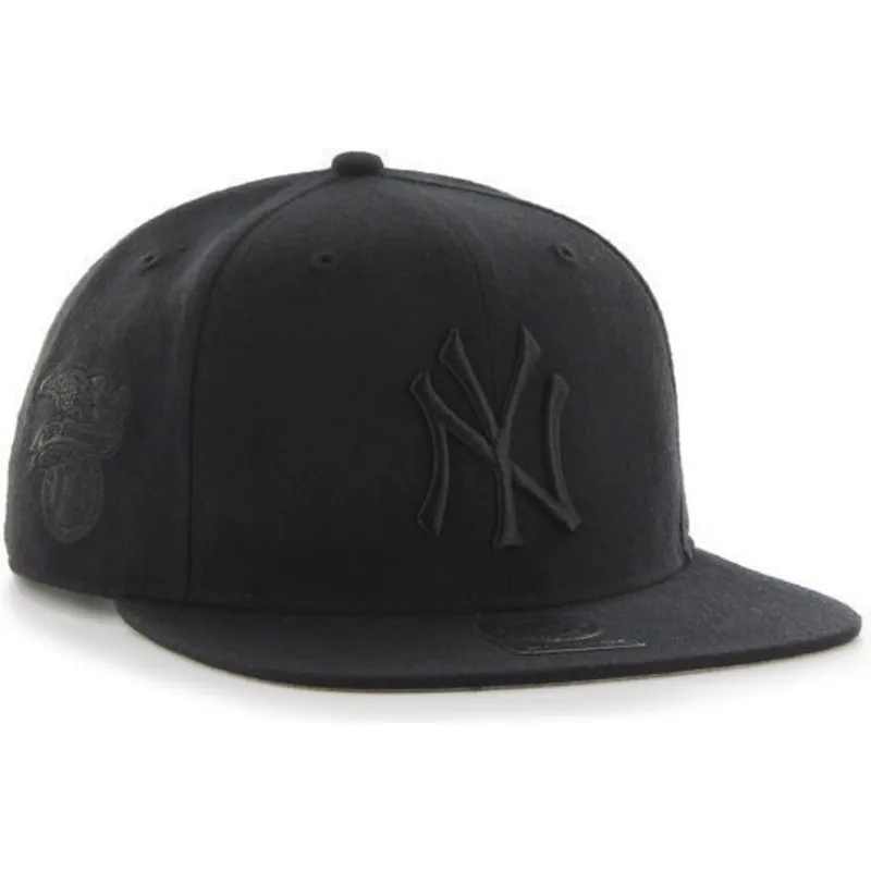 cappelli-piatta-nero-snapback-dei-new-york-yankees-mlb-di-47-brand cappelli-piatta-nero-snapback-dei-new-york-yankees-mlb-di-47-brand