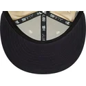 cappello-piatto-beige-e-blu-navy-aderente-59fifty-team-colour-dei-new-york-yankees-mlb-di-new-era