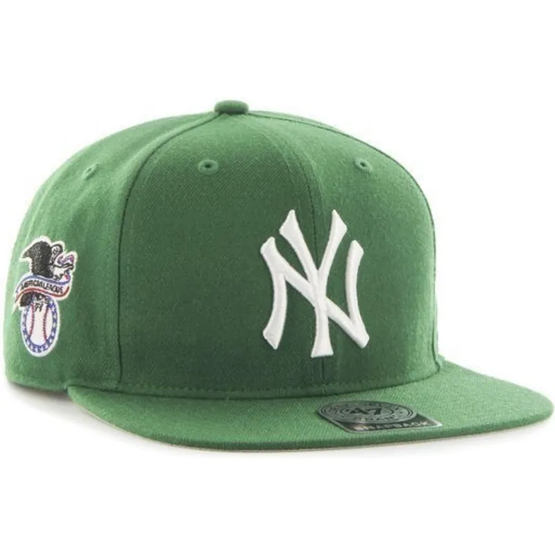 cappelli-piatta-verde-snapback-dei-new-york-yankees-mlb-di-47-brand cappelli-piatta-verde-snapback-dei-new-york-yankees-mlb-di-47-brand