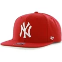 cappelli-piatta-rosso-snapback-dei-new-york-yankees-mlb-di-47-brand