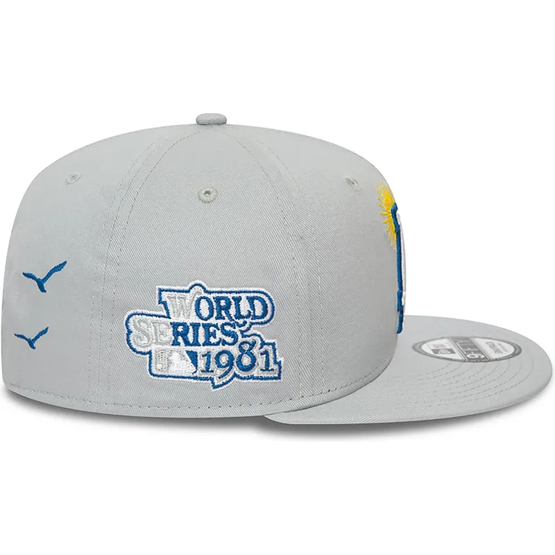 cappelli-piatta-grigio-snapback-9fifty-summer-icon-dei-los-angeles-dodgers-mlb-di-new-era