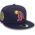 cappello-piatto-blu-marino-snapback-9fifty-summer-icon-dei-boston-red-sox-mlb-di-new-era