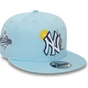 cappellino-snapback-a-visiera-piatta-azzurro-9fifty-summer-icon-dei-new-york-yankees-mlb-di-new-era