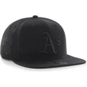 cappelli-piatta-nero-snapback-dei-oakland-athletics-mlb-di-47-brand