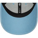 new-era-curved-brim-9forty-ice-cream-character-blue-adjustable-cap