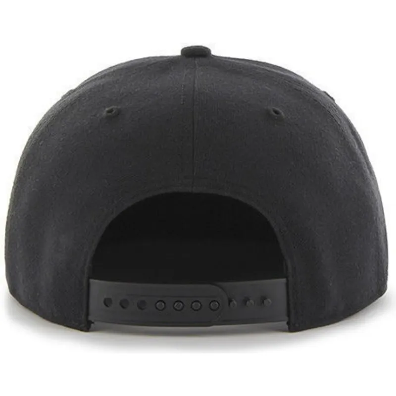 cappelli-piatta-nero-snapback-dei-oakland-athletics-mlb-di-47-brand