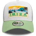 cappellino-trucker-bianco-e-verde-a-frame-summer-di-ibiza-citta-e-spiagge-di-new-era
