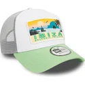 cappello-trucker-bianco-e-verde-a-frame-summer-di-ibiza-citta-e-spiagge-di-new-era