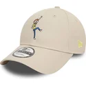 cappellino-beige-curvo-regolabile-9forty-character-di-morty-smith-rick-e-morty-di-new-era