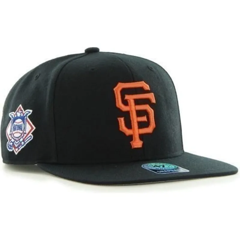 cappelli-piatta-nero-snapback-dei-san-francisco-giants-mlb-di-47-brand cappelli-piatta-nero-snapback-dei-san-francisco-giants-mlb-di-47-brand