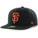 cappellino-visiera-piatta-nero-snapback-di-san-francisco-giants-mlb-sure-shot-di-47-brand