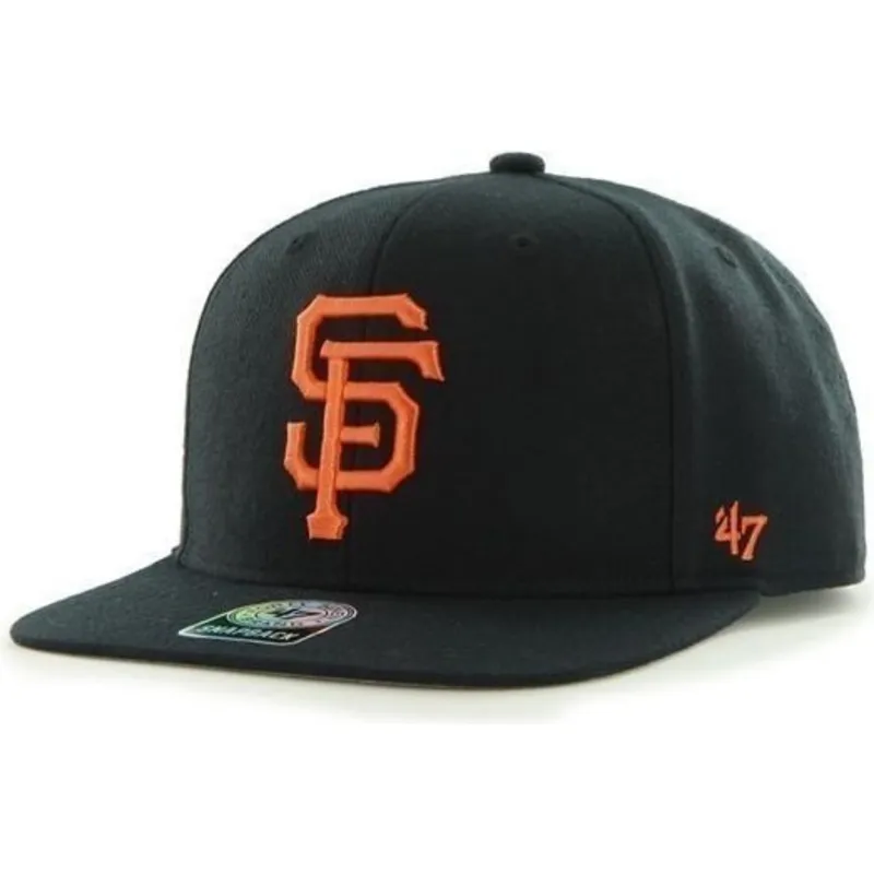 cappelli-piatta-nero-snapback-dei-san-francisco-giants-mlb-di-47-brand cappelli-piatta-nero-snapback-dei-san-francisco-giants-mlb-di-47-brand
