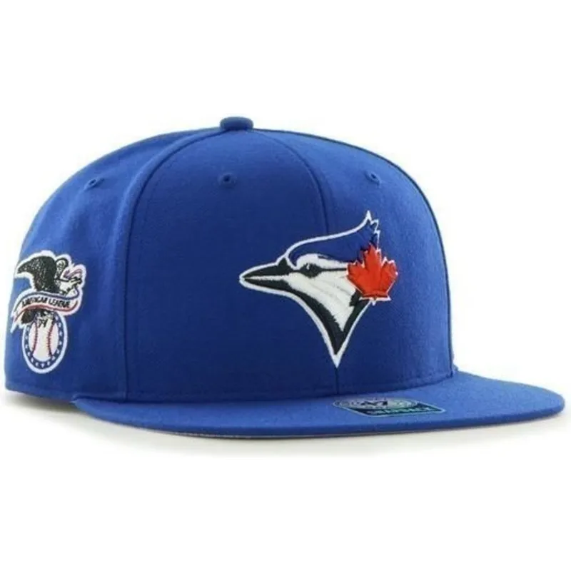 cappelli-piatta-blu-snapback-de-mascota-dei-mlb-di-47-brand