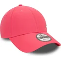 cappellino-curvo-rosa-regolabile-9forty-flawless-dei-new-york-yankees-mlb-di-new-era