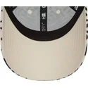 cappellino-curvo-beige-e-nero-regolabile-9forty-monogram-dei-new-york-yankees-mlb-di-new-era