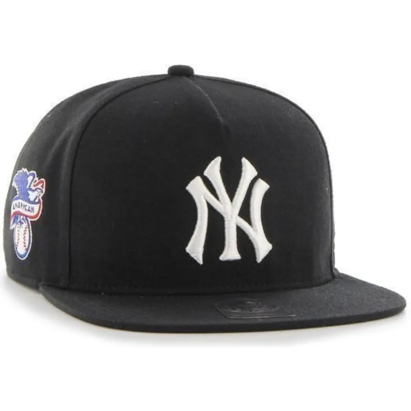 cappelli-piatta-nero-snapback-dei-new-york-yankees-mlb-di-47-brand cappelli-piatta-nero-snapback-dei-new-york-yankees-mlb-di-47-brand