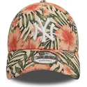 cappelli-curva-multicolore-cinghia-regolabile-9forty-tropical-dei-new-york-yankees-mlb-di-new-era