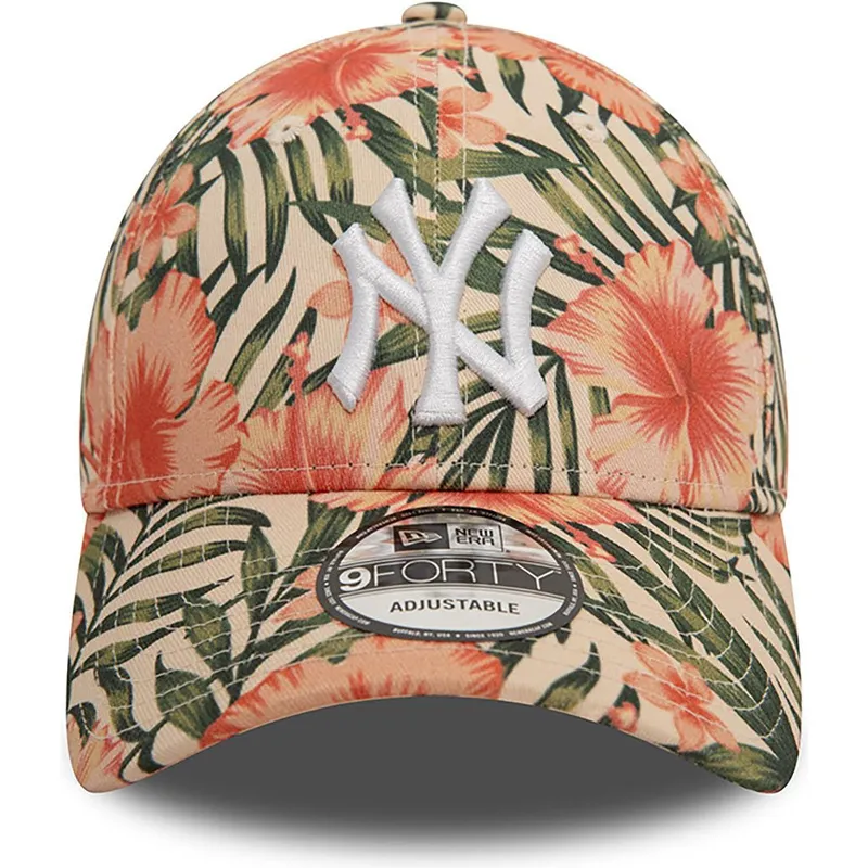 cappelli-curva-multicolore-cinghia-regolabile-9forty-tropical-dei-new-york-yankees-mlb-di-new-era