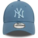 cappellino-trucker-blu-con-logo-blu-9forty-home-field-dei-new-york-yankees-mlb-di-new-era
