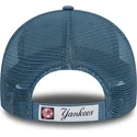 cappellino-trucker-blu-con-logo-blu-9forty-home-field-dei-new-york-yankees-mlb-di-new-era