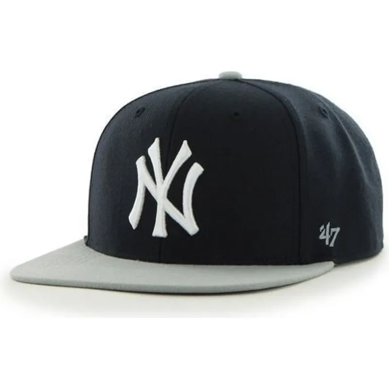 cappelli-piatta-blu-marino-snapback-dei-new-york-yankees-mlb-di-47-brand