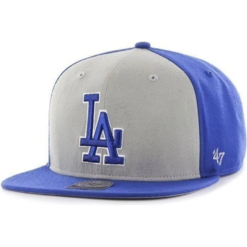 cappelli-piatta-blu-snapback-dei-los-angeles-dodgers-mlb-di-47-brand