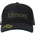 cappellino-curvo-nero-regolabile-patch-aston-martin-f1-team-x-kimoa