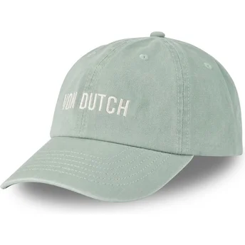 Cappellino visiera curva verde regolabile BLGR di Von Dutch