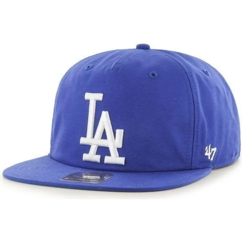 cappelli-piatta-blu-snapback-dei-los-angeles-dodgers-mlb-di-47-brand