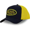cappellino-trucker-nero-e-giallo-blye-ct-di-von-dutch