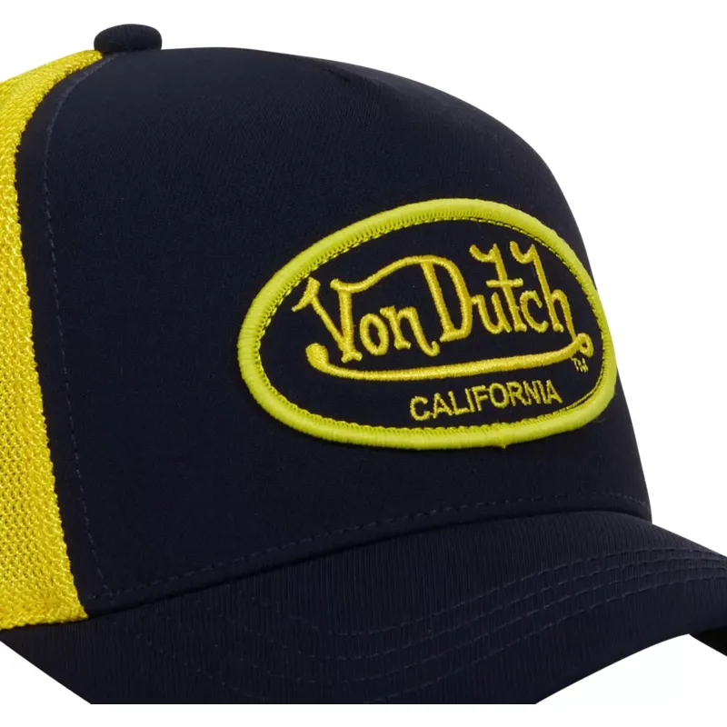 cappellino-trucker-nero-e-giallo-blye-ct-di-von-dutch