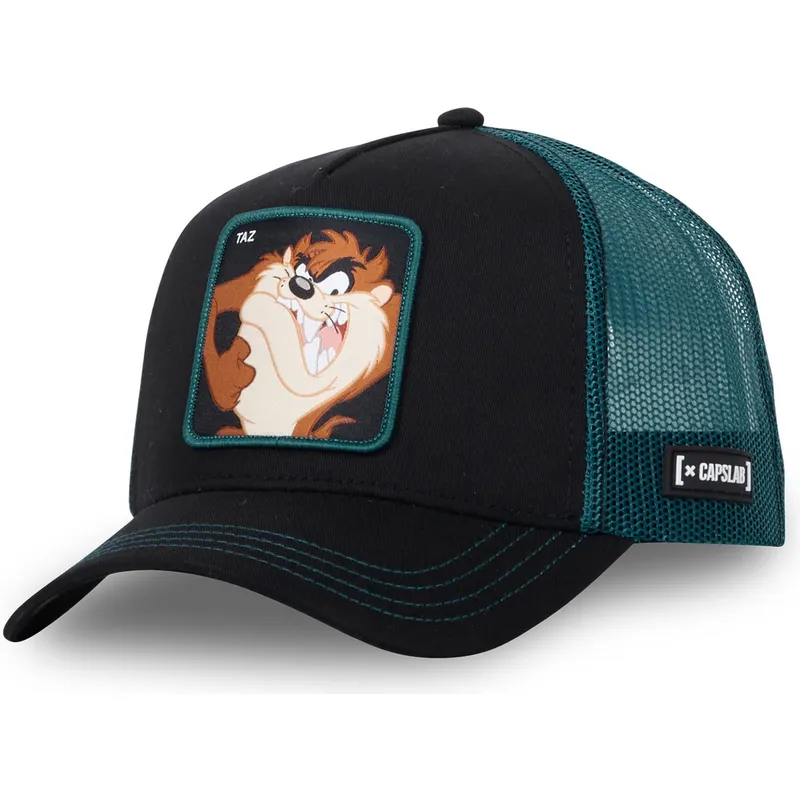 capslab-tasmanian-devil-taz1-ct-looney-tunes-black-and-blue-trucker-hat