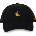cappellino-nero-regolabile-con-visiera-curva-daffy-duck-daf-looney-tunes-di-capslab